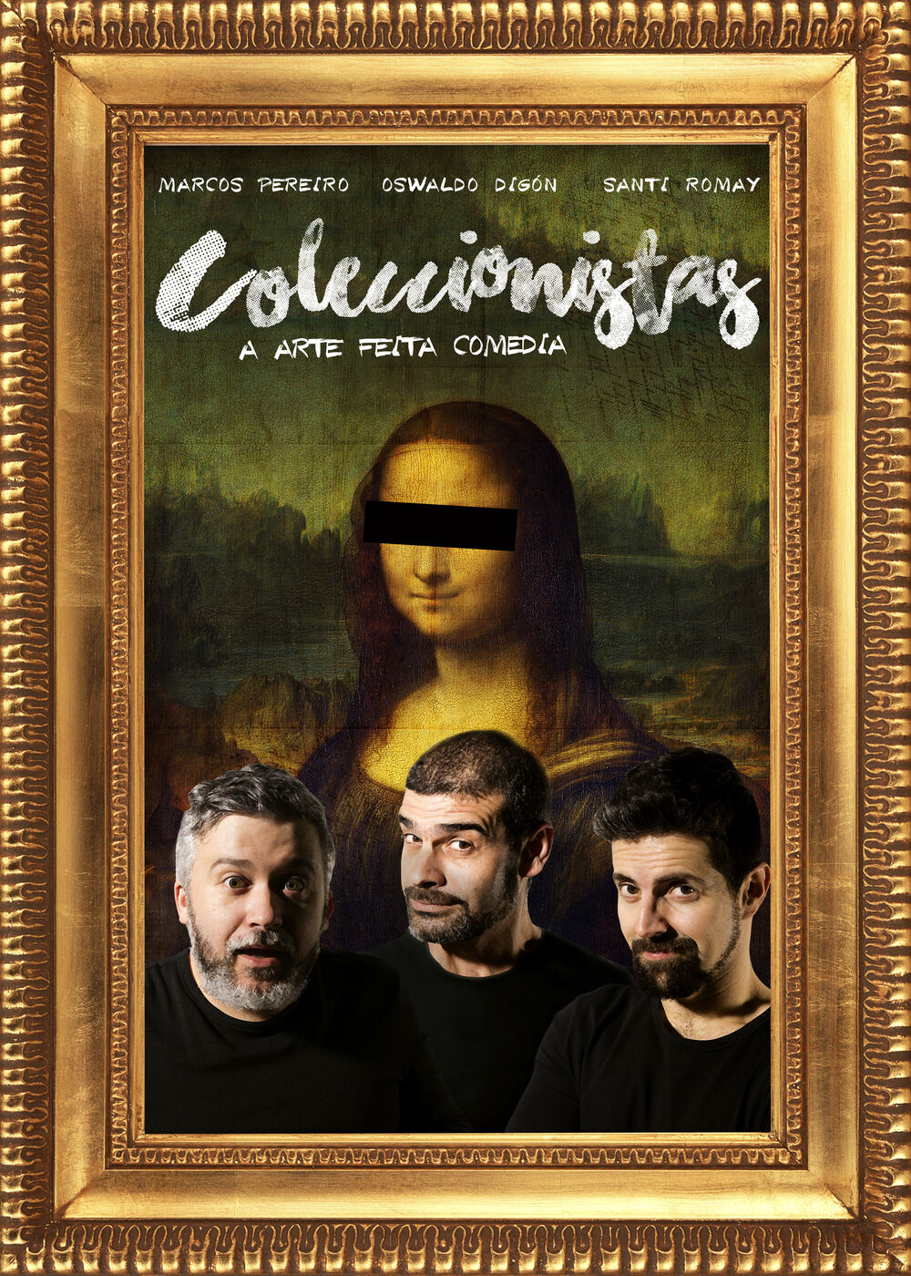 Cartel promocional do espectáculo 'Coleccionistas'